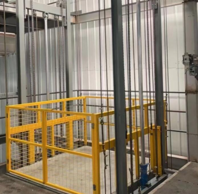 江苏导轨式升降机一般加工周期